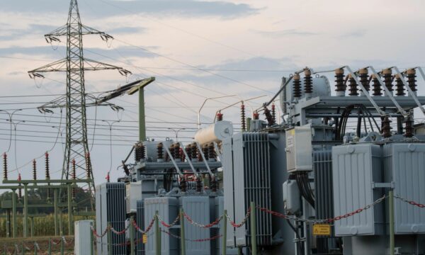 Electricity transformer as part of the power grid