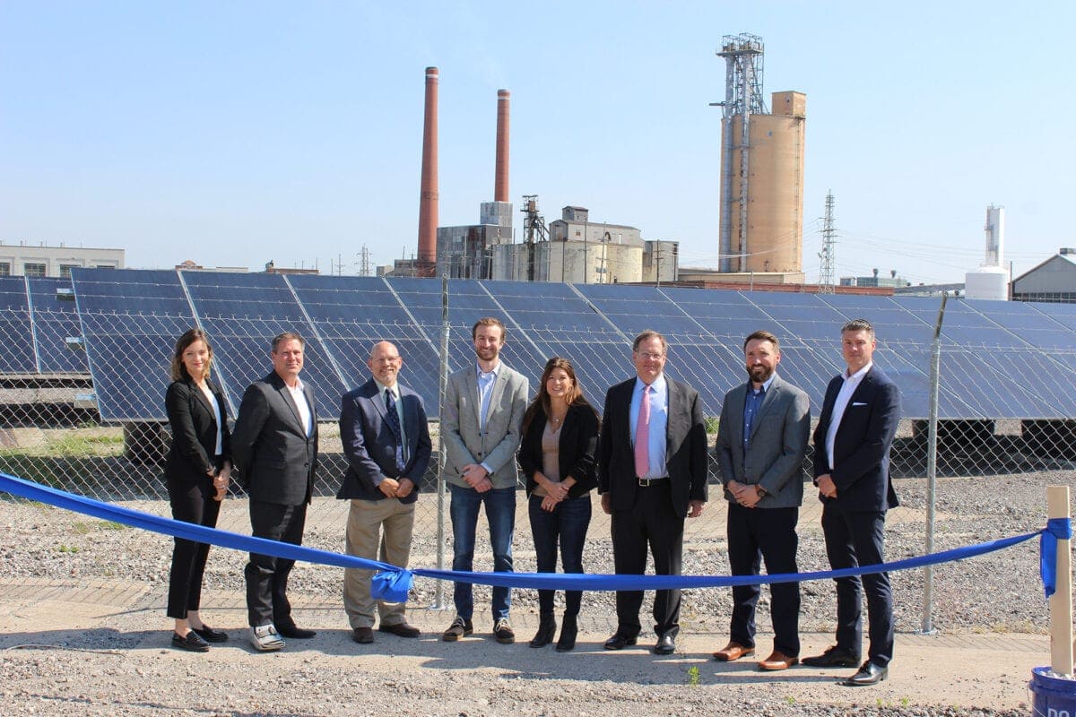 Picture of Rossford Solar Field Ribbon Cutting Ceremony